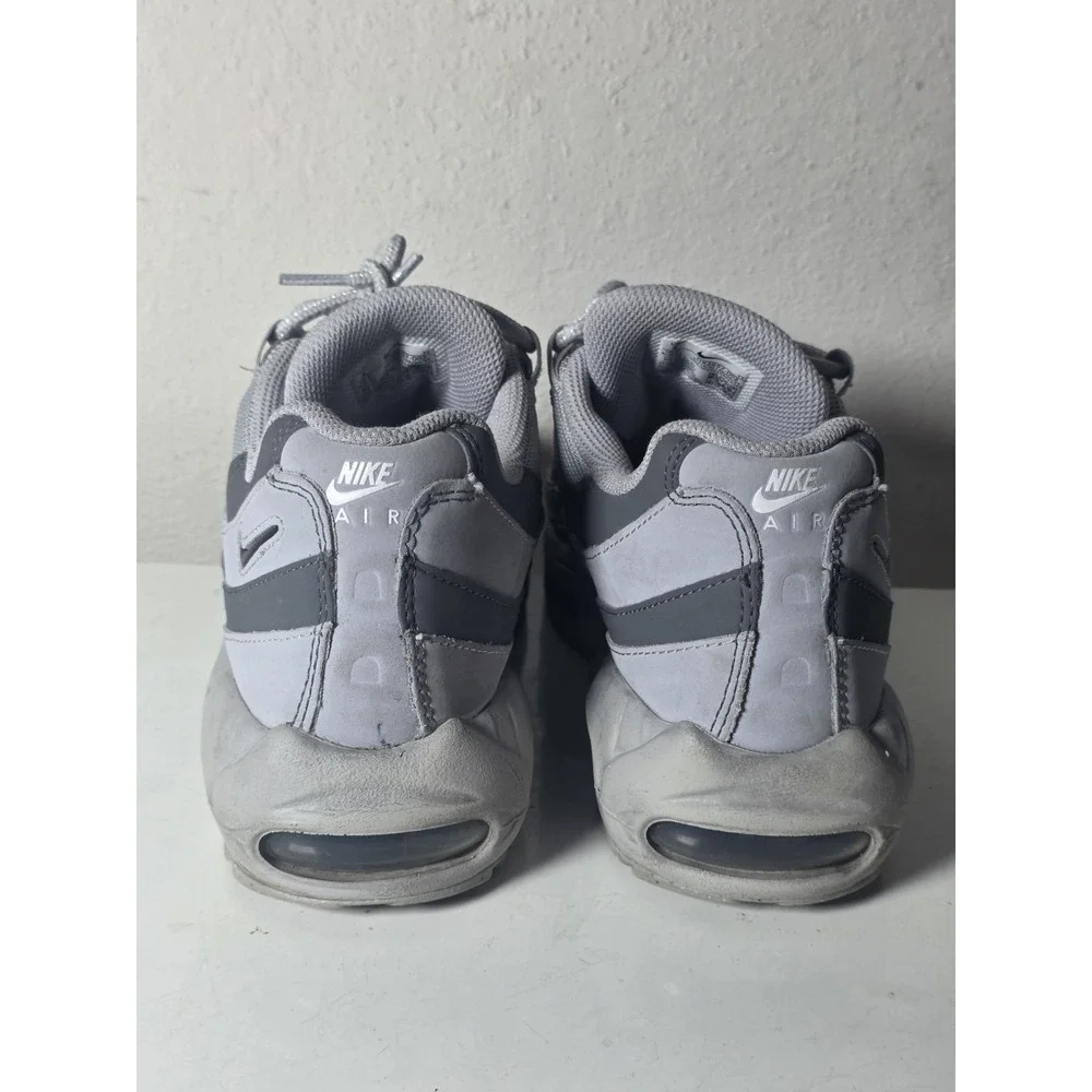 Nike Air Max 95 Shoes Mens 8 Greyscale Wolf Gray Clean Condition Sneaker - Picture 7 of 9
